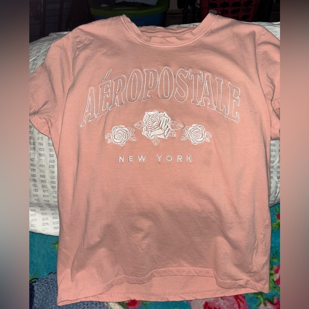 Aeropostale New York roses tee